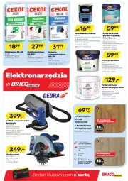 Gazetka promocyjna Bricomarche - Gazetka - Gazetka - ważna od 26.02 do 26.02.2022 - strona 7 - produkty: Gładź szpachlowa, Odkurzacz, Beckers, Top, Por, Mop, Wylewka samopoziomująca, Panel winylowy, Kuchnia, Klej, Klej gipsowy, Farba lateksowa, Szlifierka, Dulux, Podkład, LG, Fa