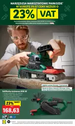 Gazetka promocyjna Lidl - GAZETKA - Gazetka - ważna od 29.07 do 29.07.2023 - strona 28 - produkty: Parkside, Pojemnik, Uchwyty, Szlifierka, Lakier