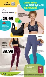 Gazetka promocyjna Lidl - GAZETKA - Gazetka - ważna od 29.07 do 29.07.2023 - strona 6 - produkty: Sok, Por, Gin, Biustonosz, Sport, Legginsy, LG