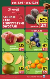 Gazetka promocyjna Aldi - Farmer ALDIK poleca świeże owoce i warzywa - Gazetka - ważna od 10.08 do 10.08.2024 - strona 3 - produkty: Mandarynki, Brzoskwinie, Mango