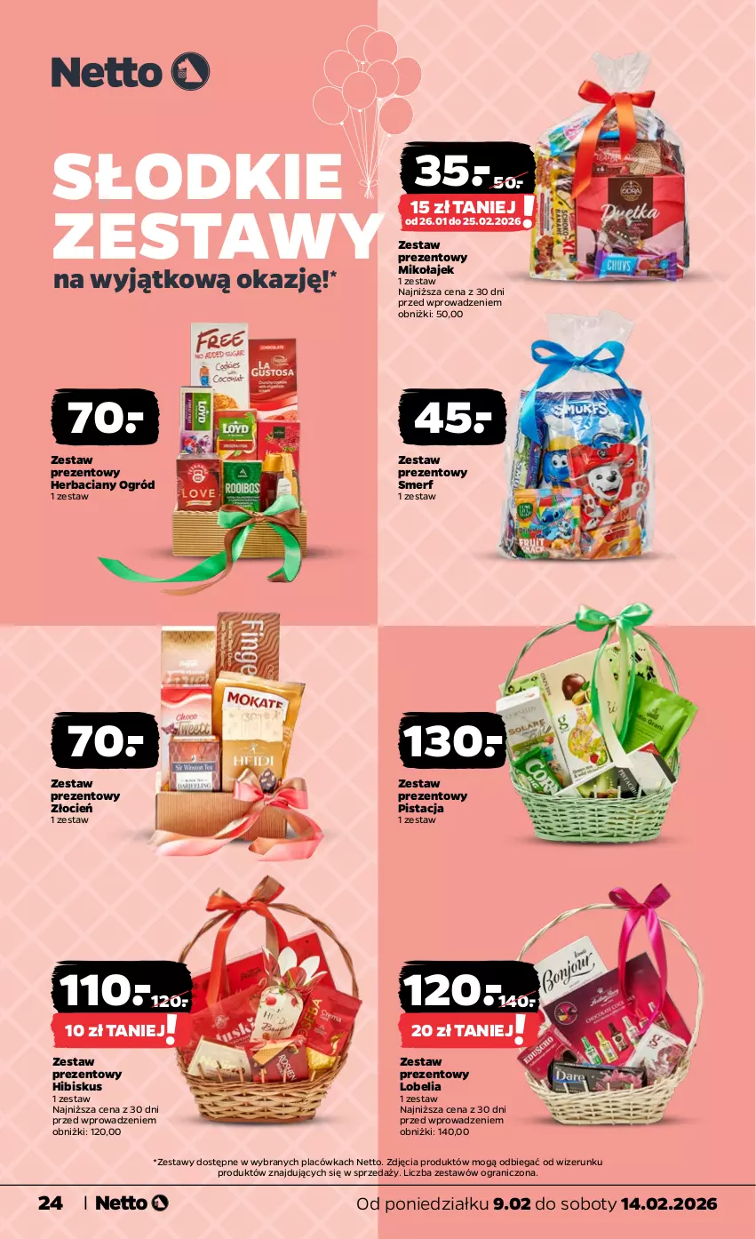 Gazetka promocyjna Netto - Od Poniedziałku - ważna 09.02 do 14.02.2026 - strona 24 - produkty: Cień, Gra, Hibiskus, Ogród, Zestaw prezentowy