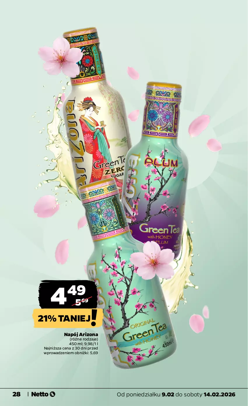 Gazetka promocyjna Netto - Od Poniedziałku - ważna 09.02 do 14.02.2026 - strona 28 - produkty: Napój