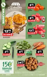 Gazetka promocyjna Netto - Od Poniedziałku - Gazetka - ważna od 14.02 do 14.02.2026 - strona 6 - produkty: Warzywa, Ogórek, Pomidor malinowy, Szpinak
