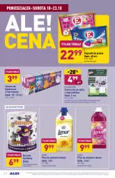 Gazetka promocyjna Aldi - Gazetka - ważna od 23.10 do 23.10.2021 - strona 20 - produkty: Ręcznik kuchenny, Tera, Płyn do płukania, Ręcznik, Chusteczki, Putzmeister, Kapsułki do prania, Lenor