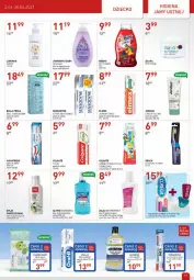 Gazetka promocyjna DrogerieJawa - Prospekte - Gazetka - ważna od 30.06 do 30.06.2021 - strona 13 - produkty: Płyn do kąpieli, Higiena jamy ustnej, Gra, Listerine, Johnson's, Aquafresh, Pasta do zębów, Ziajka, Perła, Cleanic, Płyn do płukania, Ziaja, Linomag, Dzieci, Elmex, Colgate, Sensodyne, LG, Fa