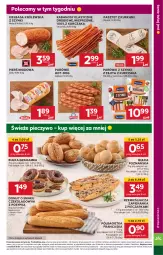 Gazetka promocyjna Stokrotka - Supermarket Opole/Radom - Gazetka - ważna od 06.11 do 06.11.2024 - strona 11 - produkty: Piec, Kurczak, Gra, Parówki, Parówki z szynki, Pasztet, Bagietka, Bułka grahamka, Zapiekanka, Pieczarka, Pieczywo, Półbagietka, Kabanos, Donut, Kiełbasa, Bułka, HP