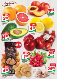 Gazetka promocyjna Dino - Gazetka - Gazetka - ważna od 11.01 do 11.01.2022 - strona 10 - produkty: Gra, Czosnek, Ziemniaki, Nektarynka, Rzodkiewka, Nektar, Jabłka