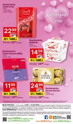 Gazetka promocyjna Delikatesy Centrum - NOWA GAZETKA Delikatesy Centrum od 8 lutego! 8-14.02.2024 - Gazetka - ważna od 14.02 do 14.02.2024 - strona 30 - produkty: Ser, Rum, Gra, Lindor, Raffaello, Ferrero Rocher, Ferrero, Lindt, Milka, Fa
