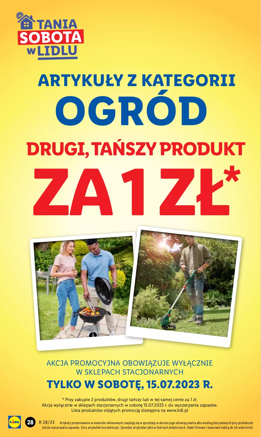 Gazetka promocyjna Lidl - GAZETKA - ważna 10.07 do 15.07.2023 - strona 34 - produkty: Ogród