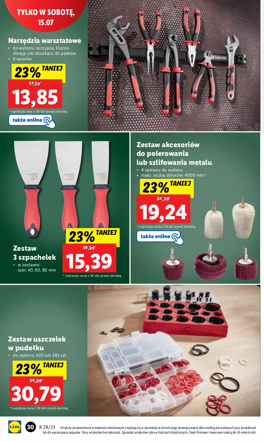 Gazetka promocyjna Lidl - GAZETKA - ważna 10.07 do 15.07.2023 - strona 36 - produkty: Szczypce