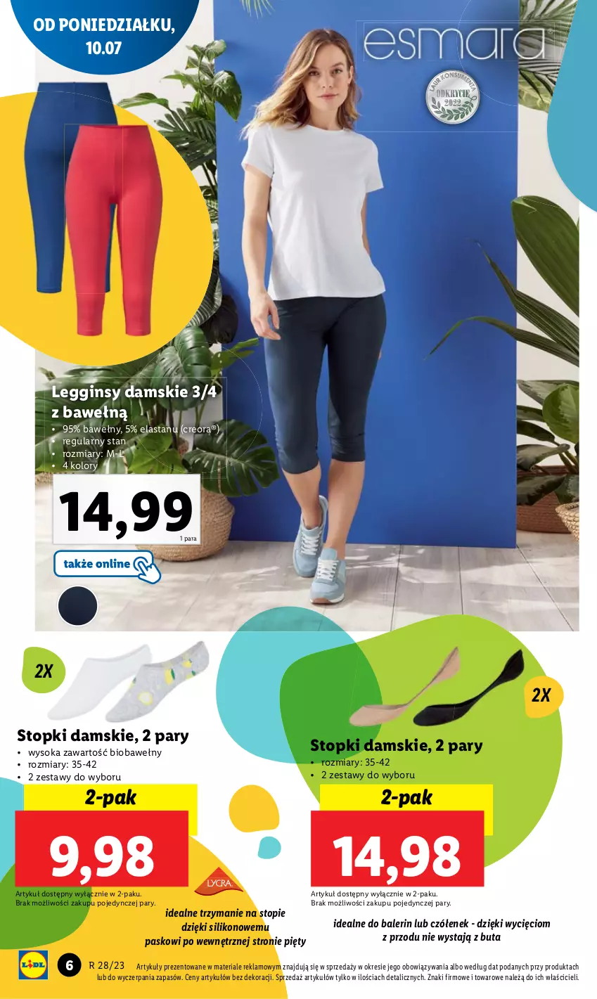 Gazetka promocyjna Lidl - GAZETKA - ważna 10.07 do 15.07.2023 - strona 6 - produkty: Sok, Top