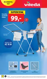 Gazetka promocyjna Lidl - GAZETKA - Gazetka - ważna od 15.07 do 15.07.2023 - strona 18 - produkty: Piec, Por, Tran, Vileda, Sport, Suszarka, Suszarka na pranie
