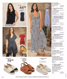 Gazetka promocyjna Bonprix - Hity na lato - Gazetka - ważna od 20.11 do 20.11.2022 - strona 56 - produkty: Klapki, Top, Gra, Buty, Sandał, Sukienka