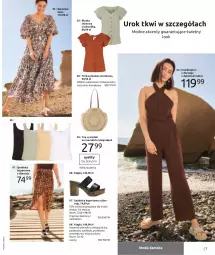 Gazetka promocyjna Bonprix - Hity na lato - Gazetka - ważna od 20.11 do 20.11.2022 - strona 9 - produkty: Klapki, Spódnica, Top, Papier, Wełna, Torba, Kombinezon, Sukienka