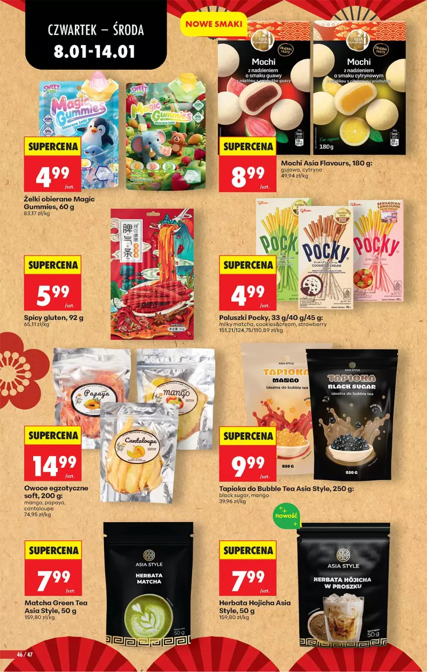Gazetka promocyjna Biedronka - Gazetka - ważna 08.01 do 15.01.2026 - strona 54 - produkty: Herbata, Lack, Mango, Owoce
