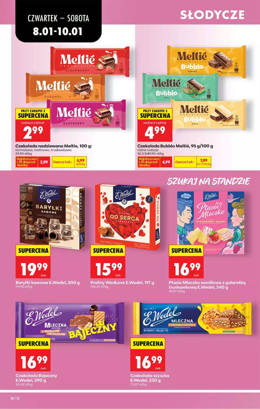 Gazetka promocyjna Biedronka - Gazetka - ważna 08.01 do 15.01.2026 - strona 58 - produkty: Czekolada, Czekolada nadziewana