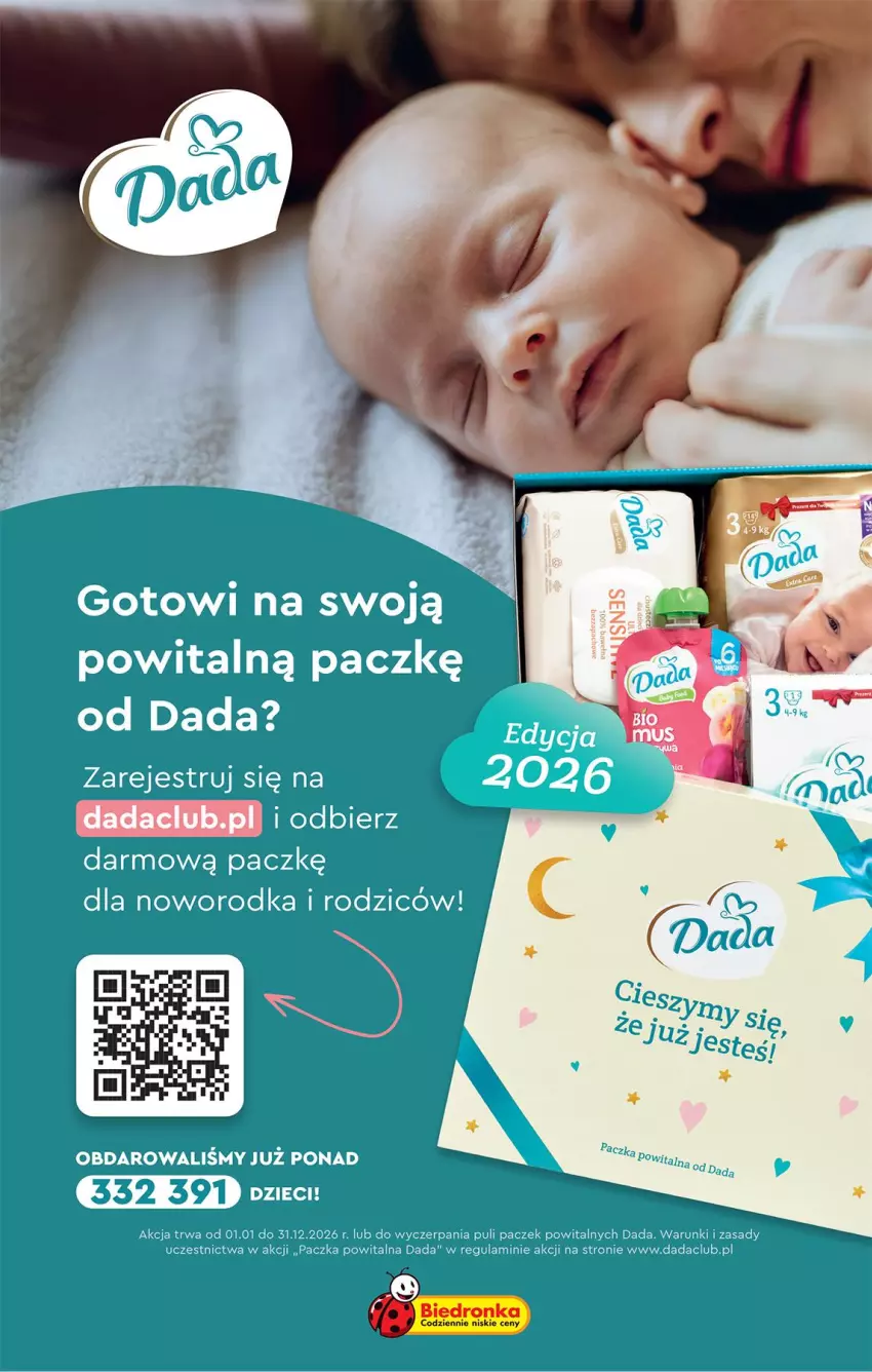 Gazetka promocyjna Biedronka - Gazetka - ważna 08.01 do 15.01.2026 - strona 67 - produkty: Dada