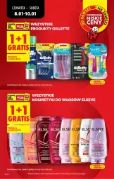 Gazetka promocyjna Biedronka - Gazetka - Gazetka - ważna od 15.01 do 15.01.2026 - strona 14 - produkty: Elseve, Por, Gra, Gillette, LG