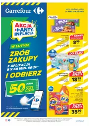 Gazetka promocyjna Carrefour - Gazetka Carrefour - Gazetka - ważna od 04.03 do 04.03.2023 - strona 1 - produkty: Kosz, Vizir, Czekolada, Kapsułki do prania, Milka