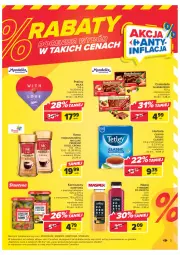 Gazetka promocyjna Carrefour - Gazetka Carrefour - Gazetka - ważna od 04.03 do 04.03.2023 - strona 3 - produkty: Dawtona, Warzywa, Ser, Korniszony, Praliny, Kawa, Tetley, Czekolada, Tymbark, Herbata, Napój, Milka