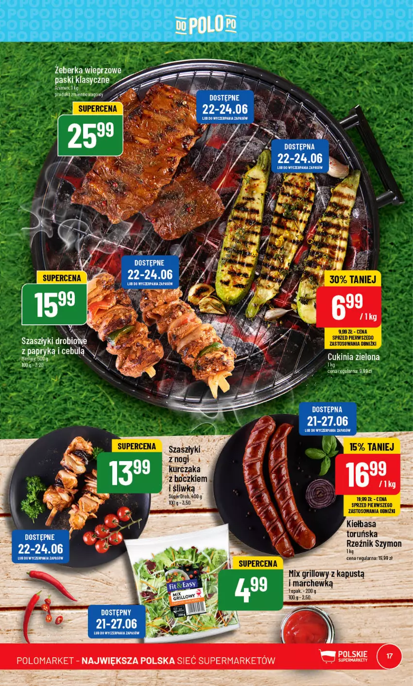 Gazetka promocyjna PoloMarket - Gazetka pomocyjna - ważna 21.06 do 27.06.2023 - strona 17 - produkty: Grill, Kapustą, Kurczak, STP