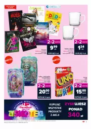 Gazetka promocyjna Carrefour - Gazetka Market Zyskoteka - Gazetka - ważna od 24.10 do 24.10.2021 - strona 5 - produkty: Gra, Enchantimals, Książka, Dres, Mattel, Kubek, Lalka
