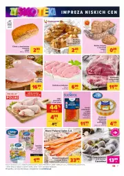 Gazetka promocyjna Carrefour - Gazetka Market Zyskoteka - Gazetka - ważna od 24.10 do 24.10.2021 - strona 7 - produkty: Kurczak, Sałatka, Sos, Ser, Koc, Suempol, Karkówka wieprzowa, Sałat, Kotlet, Koreczki śledziowe, Chleb, Bułka, Podudzie z kurczaka, Lisner