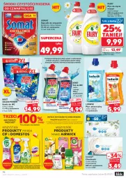 Gazetka promocyjna Kaufland - Gazetka tygodnia - Gazetka - ważna od 10.02 do 10.02.2026 - strona 46 - produkty: Ludwik, Domestos, Por, Cif, Do mycia naczyń, Kret, Płyn do mycia naczyń, Tera, Somat, Chusteczki, Fairy, Płyn do mycia, Zmywarki, Waga, Fa