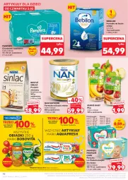 Gazetka promocyjna Kaufland - Gazetka tygodnia - Gazetka - ważna od 10.02 do 10.02.2026 - strona 48 - produkty: Por, Mus, Pampers, Pieluchy, Aquafresh, Majtki, BoboVita, Sinlac, Chusteczki, Dzieci, Kubuś, Pieluchomajtki, Waga, Nestlé, BEBILON