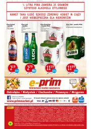 Gazetka promocyjna Prim Market - Gazetka - Gazetka - ważna od 01.02 do 01.02.2022 - strona 12 - produkty: Piwo, Sok, Kasztelan, Carlsberg, Harnaś, Fa