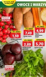 Gazetka promocyjna Lidl - GAZETKA - Gazetka - ważna od 20.08 do 20.08.2022 - strona 6 - produkty: Buraki, Bazyl, Owoce, Bazylia