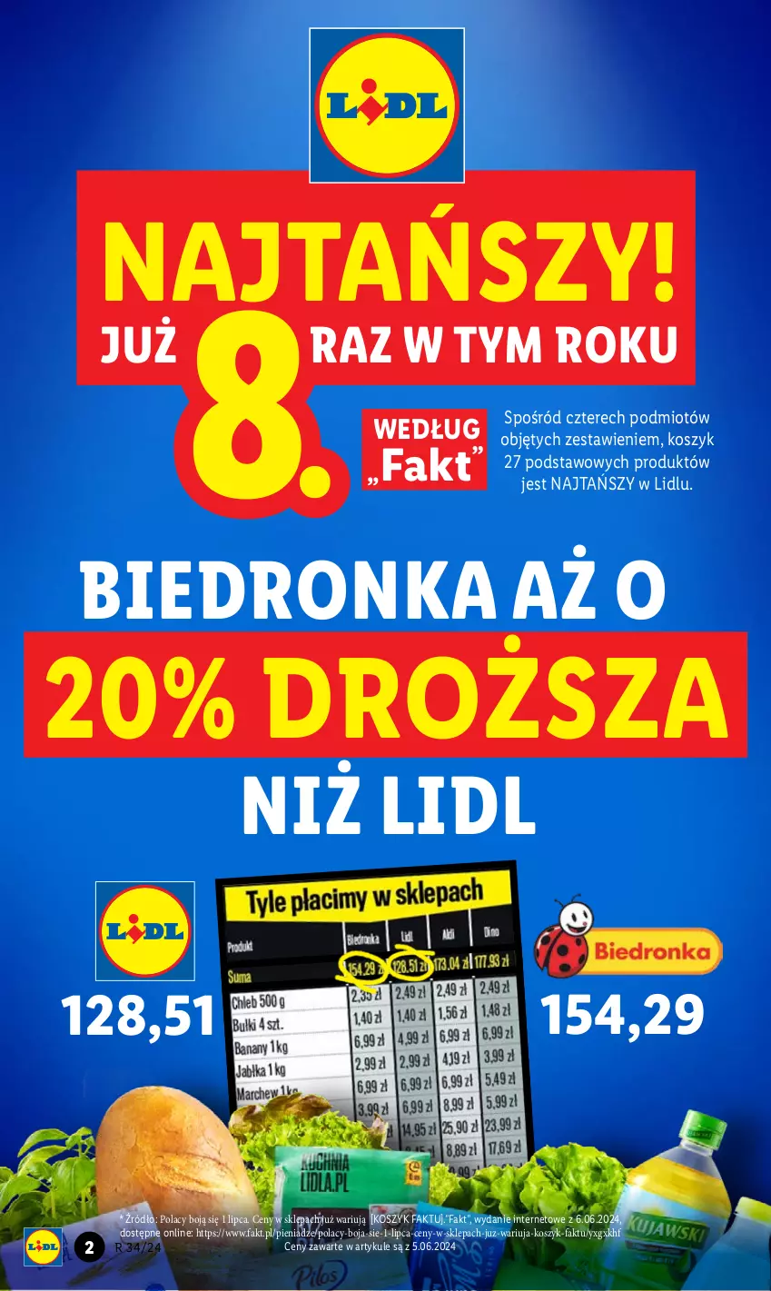 Gazetka promocyjna Lidl - GAZETKA - ważna 19.08 do 25.08.2024 - strona 2 - produkty: Fa, Kosz