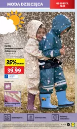 Gazetka promocyjna Lidl - GAZETKA - Gazetka - ważna od 25.08 do 25.08.2024 - strona 39 - produkty: Por, Kurtka, Moda, Dzieci