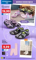Gazetka promocyjna Lidl - GAZETKA - Gazetka - ważna od 25.08 do 25.08.2024 - strona 8 - produkty: Top, Kapcie, Rajstopy, Moda, Dzieci