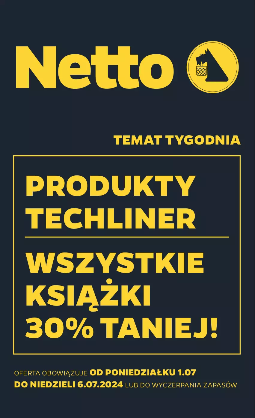 Gazetka promocyjna Netto - Od Poniedziałku Przemysłowa - ważna 01.07 do 06.07.2024 - strona 1