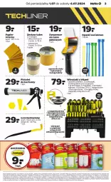 Gazetka promocyjna Netto - Od Poniedziałku Przemysłowa - Gazetka - ważna od 06.07 do 06.07.2024 - strona 3 - produkty: Kujawski, Top, Sok, Ser, Papier, Tusz, Wkręt, Podlaski, Stock, Pistolet, Papier ścierny, Waga, Fa