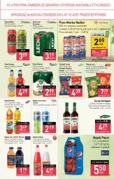 Gazetka promocyjna Stokrotka - Supermarket - Gazetka - ważna od 11.08 do 11.08.2022 - strona 13 - produkty: Piwa, Piwo, Sok, Gra, Chipsy, Chrupki, Warka, Pepsi, Hellena, Napój izotoniczny, Radler, Syrop, Monster Munch, Lay’s, Napój, Nestea, Herbapol, Nektar, Lech Premium