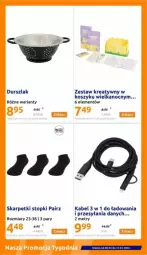 Gazetka promocyjna Action - Gazetka - ważna od 12.03 do 12.03.2024 - strona 61 - produkty: Top, Durszlak, Karp, Kosz, Skarpetki
