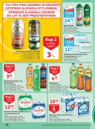 Gazetka promocyjna Auchan - Megapromocje są w cenie Hipermarkety - Gazetka - ważna od 18.05 do 18.05.2022 - strona 28 - produkty: Piwa, Piwo, Mus, Gra, Mirinda, Pepsi, Lipton, Muszynianka, Syrop, Woda mineralna, Woda, Napój