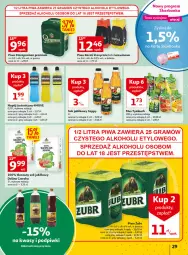 Gazetka promocyjna Auchan - Megapromocje są w cenie Hipermarkety - Gazetka - ważna od 18.05 do 18.05.2022 - strona 29 - produkty: Piwo, Sok, Mus, Sok jabłkowy, Napój izotoniczny, Tymbark, Cappy, Wino, Karmi, Napój