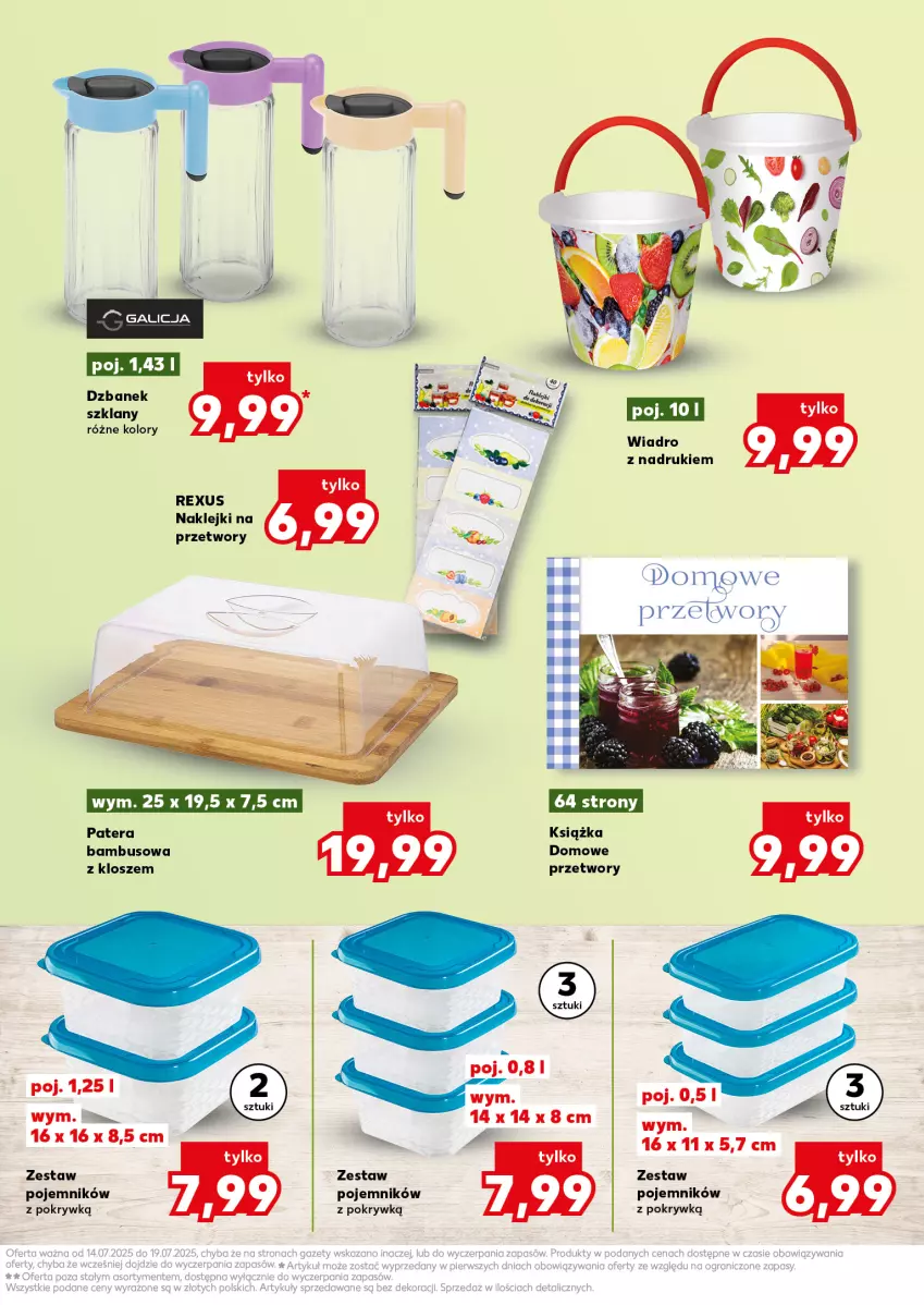 Gazetka promocyjna Kaufland - Kaufland - ważna 14.07 do 19.07.2025 - strona 11 - produkty: Dzbanek, Klej, Książka, Pojemnik, Tera