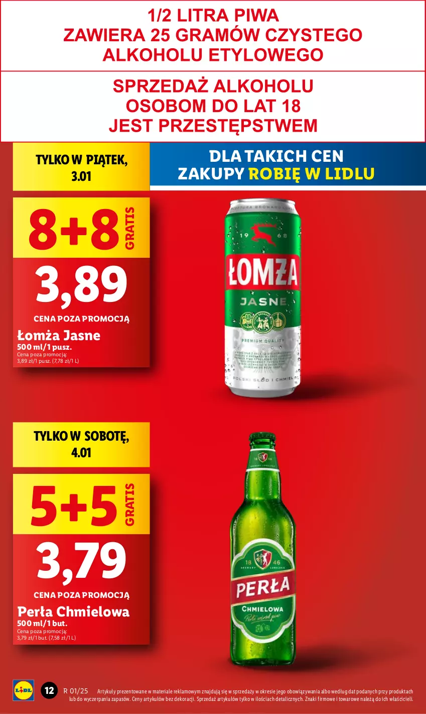 Gazetka promocyjna Lidl - GAZETKA - ważna 02.01 do 04.01.2025 - strona 12 - produkty: Gra, Perła