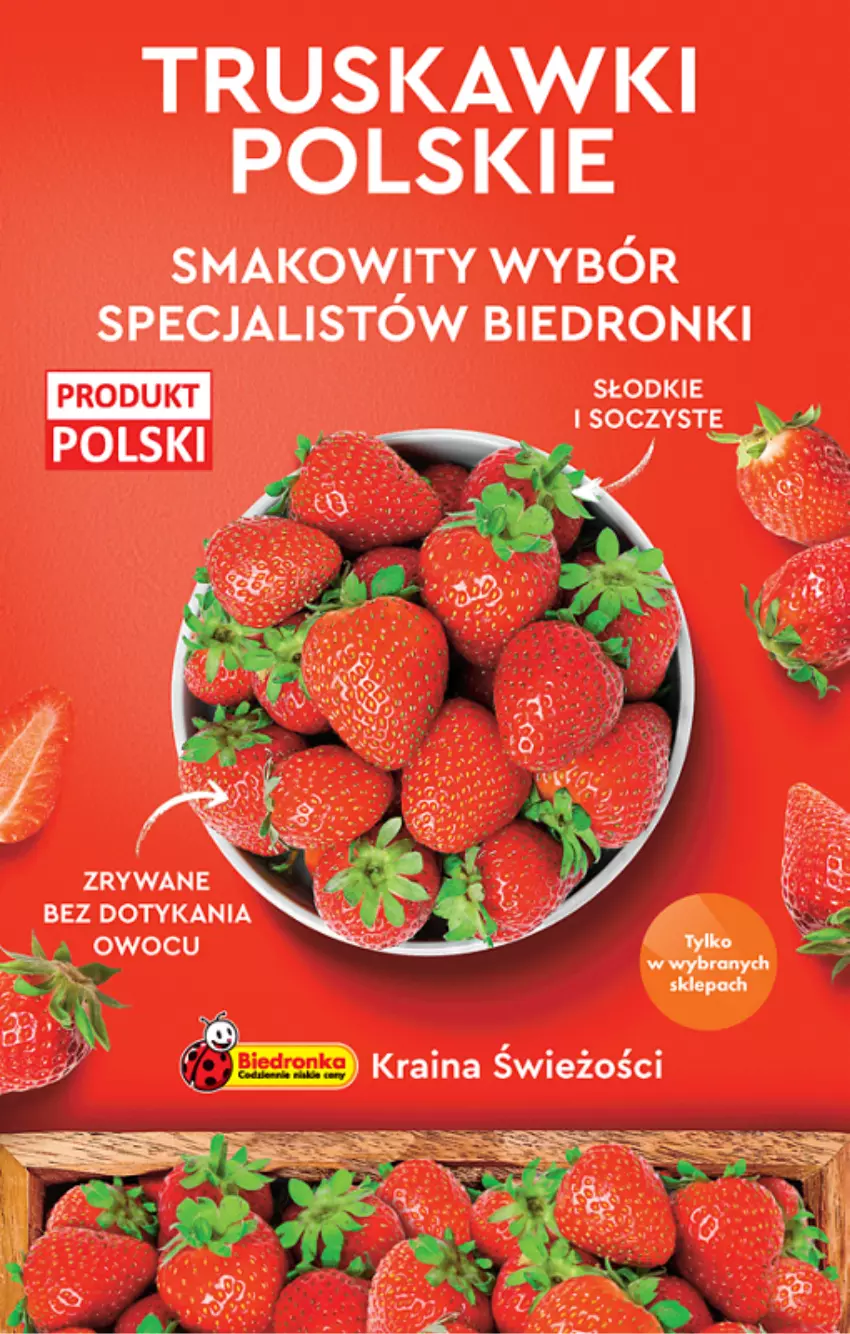 Gazetka promocyjna Biedronka - ważna 02.06 do 08.06.2022 - strona 15 - produkty: Truskawki