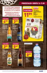 Gazetka promocyjna Aldi - Gazetka - ważna od 21.08 do 21.08.2021 - strona 15 - produkty: Piwa, Piwo, Sok, Gra, Primavera, Tera, LANA, Sok jabłkowy, Prima, Woda