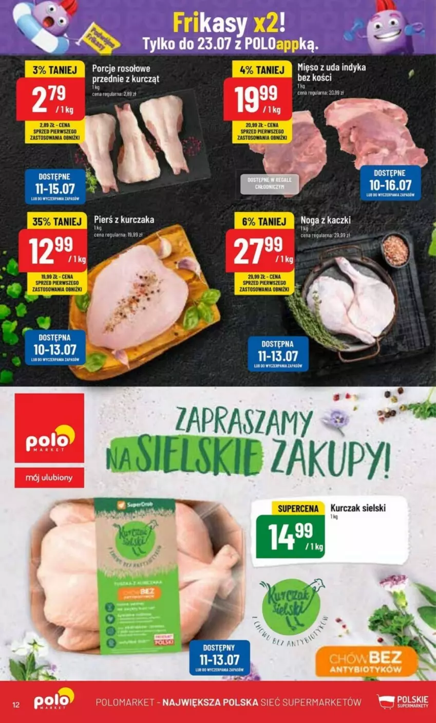 Gazetka promocyjna PoloMarket - ważna 10.07 do 16.07.2024 - strona 4 - produkty: Kurczak, Mięso