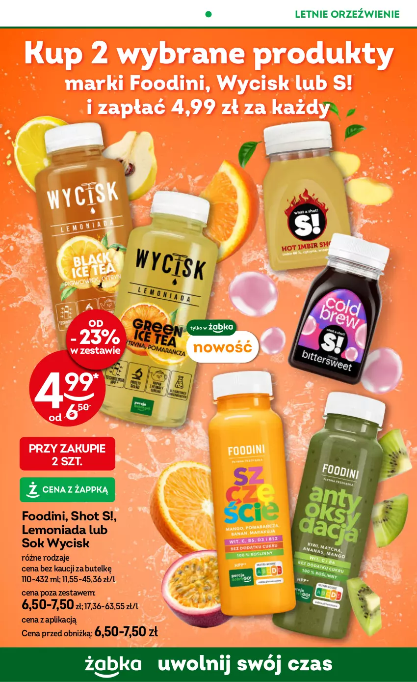 Gazetka promocyjna Żabka - gazetka-promocyjna-33-34-2026 - ważna 12.08 do 25.08.2026 - strona 61 - produkty: Lemoniada, Sok