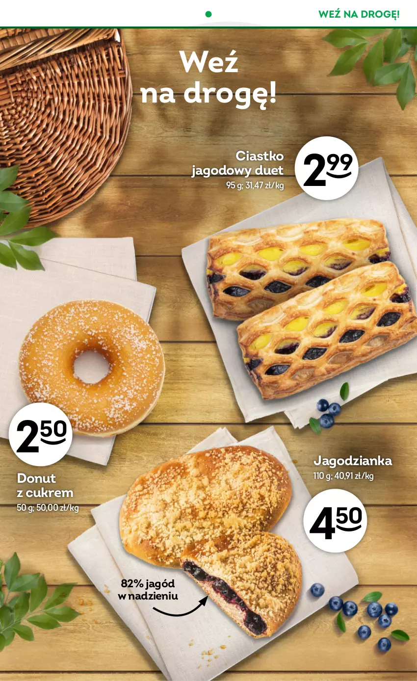 Gazetka promocyjna Żabka - gazetka-promocyjna-33-34-2026 - ważna 12.08 do 25.08.2026 - strona 77 - produkty: Donut, Jagodzianka