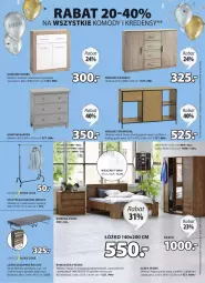 Gazetka promocyjna Jysk - Oferta tygodnia - Gazetka - ważna od 25.05 do 25.05.2021 - strona 12 - produkty: Ubrania, Rama, Wieszak, Materac, Tera, Komoda, Statyw na ubrania, Moda, Kredens, Szafa, Rama łóżka, Drzwi, Materac piankowy, Fa
