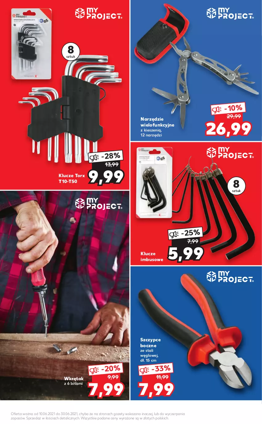 Gazetka promocyjna Kaufland - Oferta specjalna - ważna 10.06 do 30.06.2021 - strona 7 - produkty: Szczypce, Wkręt