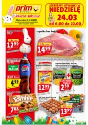 Gazetka promocyjna Prim Market - Gazetka - ważna od 27.03 do 27.03.2024 - strona 1 - produkty: Majonez, Ser, Papier, Jaja, Kukurydza konserwowa, LEGO, Pepsi, Napój, Oleo, Merci, Groszek, Kukurydza